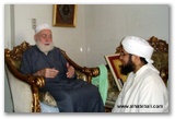 الحبيب مع المربي الزاهد العلامة محمد أديب الكلاس عام 2004