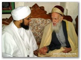 الحبيب علي في زيارته للشيخ العلامة أحمد الحبال عام 2004