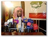 كلمة العلماء والدعاة الضيوف يلقيها فضيلة الشيخ عائض القرني