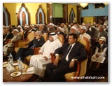 د.راغب السرجاني ود.صفوت حجازى بمعية السيد حسين الهدار مدير رباط البيضاء العلمي ووكيل وزارة الأوقاف