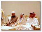 سمو الشيخ عبدالله بن زايد ال نهيان وزير الإعلام والثقافة وعن يمينه سعادة المستشار السيد علي الهاشمي والحبيب علي الجفري