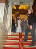 التوجه الى المصلى تحت الصخرة الشريفة